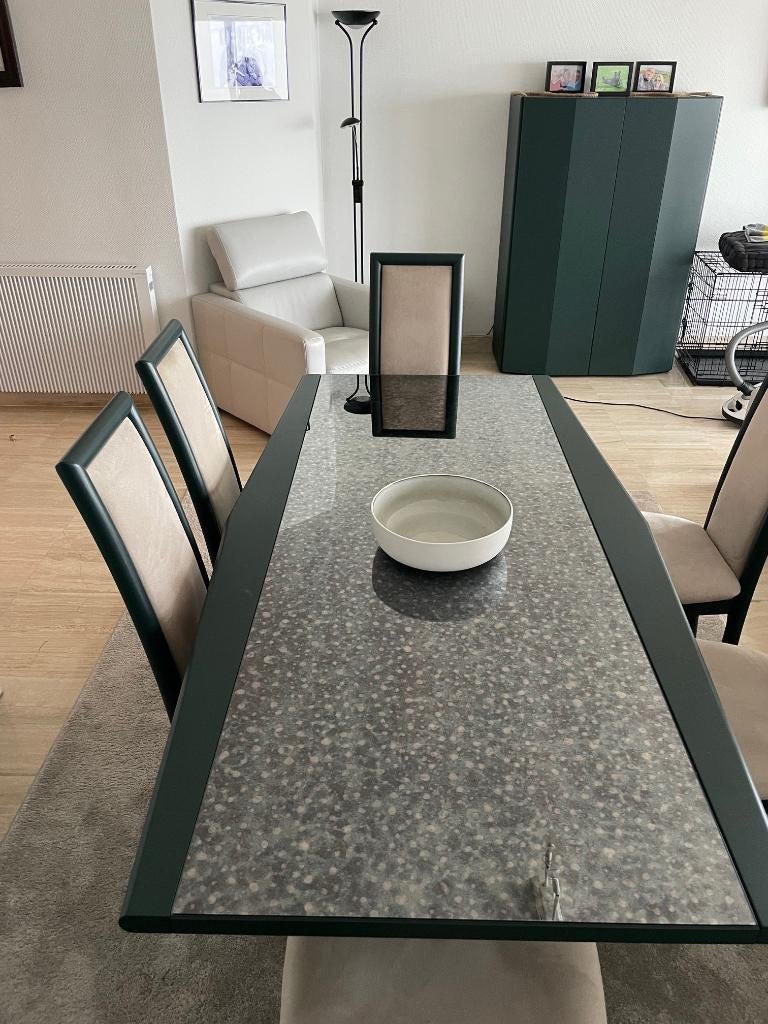 EETKAMER  geheel, Ophalen, Zo goed als nieuw, Modern, 6 tot 8 stoelen