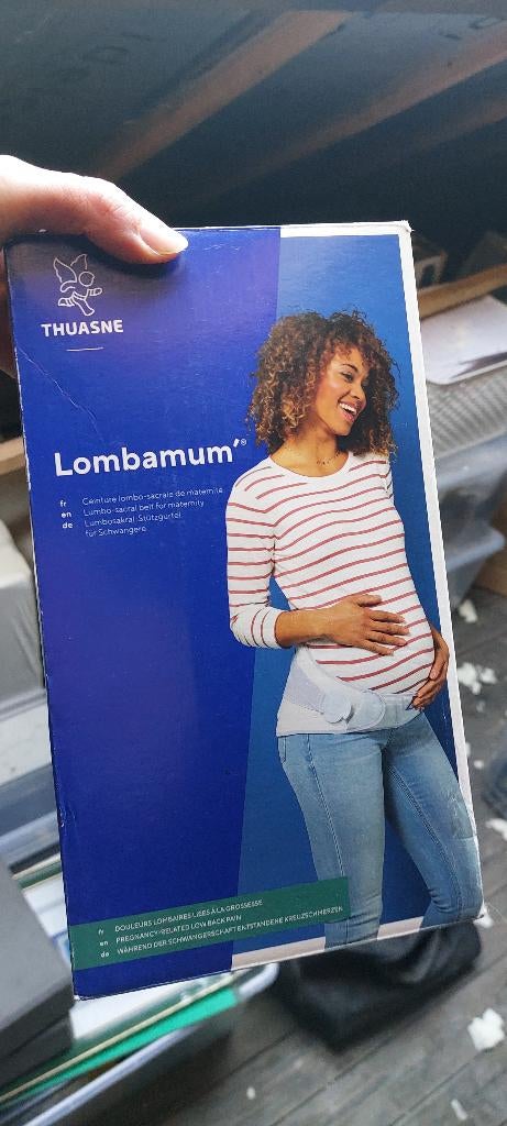 Lombamum ceinture de grossesse, Vêtements | Femmes, Taille 38/40 (M), Gris, Autres types, Porté