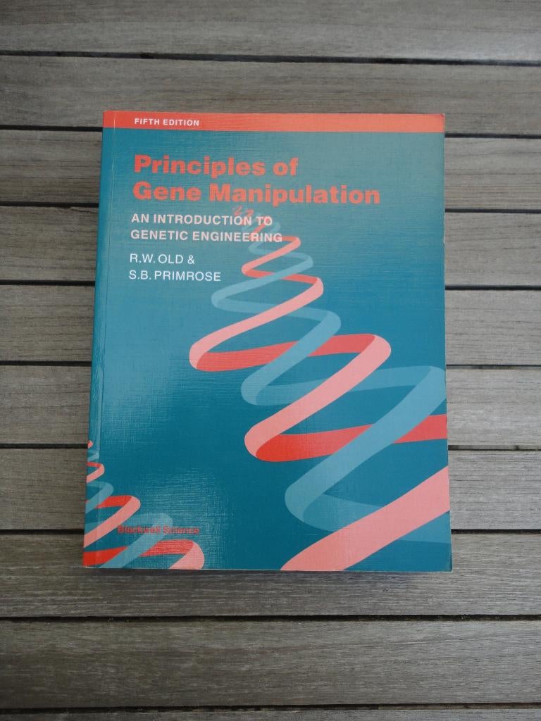 Principles of Gene Manipulation, Livres, Science, Comme neuf, Sciences naturelles, Enlèvement ou Envoi