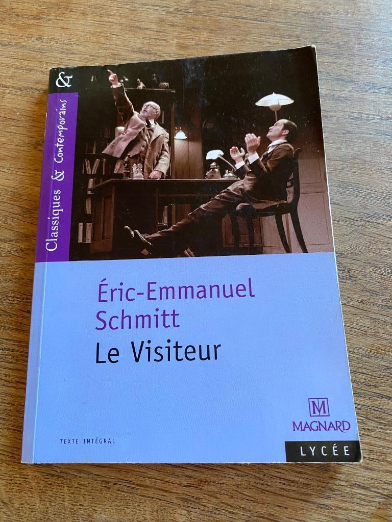 Éric Emmanuel Schmitt Le Visiteur Magnard Lycée TB ét, Envoi, Utilisé, Eric-Emmanuel Schmitt, Belgique