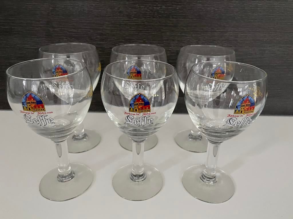 Verres Leffe 33cl (6x ou 4x), Collections, Verres & Petits Verres, Enlèvement ou Envoi, Comme neuf, Verre à bière
