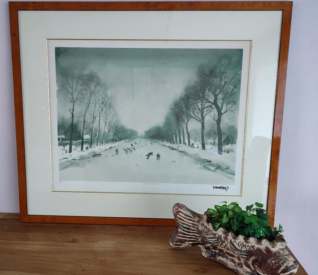 Albert Saverys Vaart van Damme. A retirer à 1500 ou à 8670, Antiquités & Art, Art | Lithographies & Sérigraphies, Enlèvement