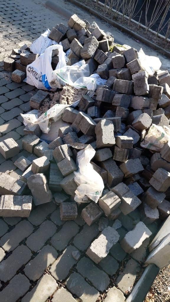 Pierres gratuites à récupérer à Zaventem, Jardin & Terrasse, Pavé & Dalles, Enlèvement ou Envoi