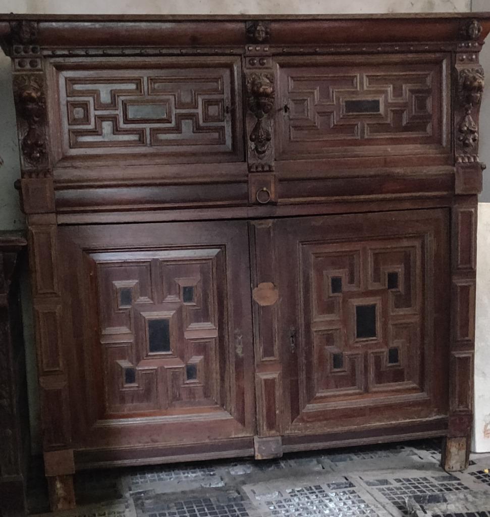 Ancien cabinet flamand vintage, Antiquités & Art, Enlèvement