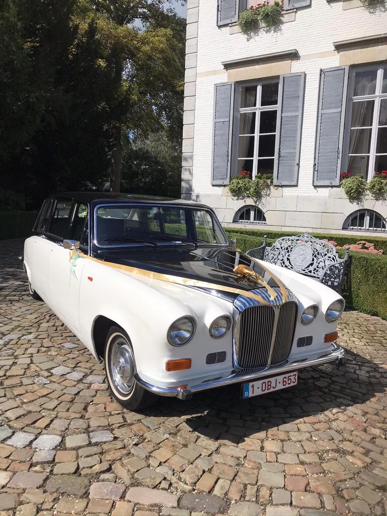 Jaguar Daimler DS420 limousine oldtimer, Auto's, 4 deurs, Mistlampen, Zwart, 4238 cc