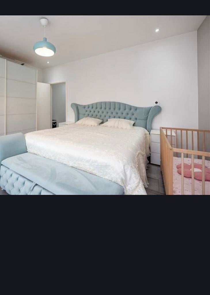 Tweepersoons  bed, Ophalen, Gebruikt, Tweepersoons