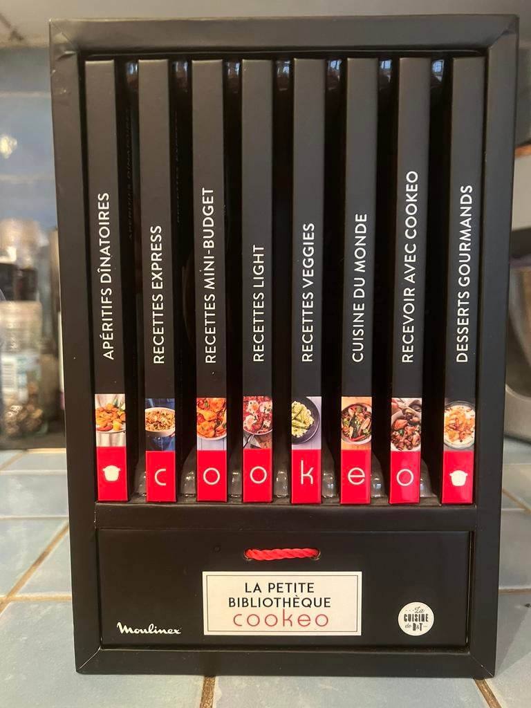 Bibliotheque cookeo, Livres, Enlèvement ou Envoi, Comme neuf