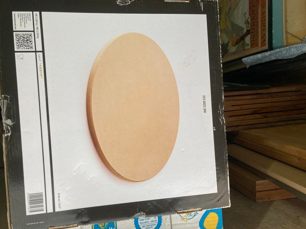 Barbecook pizzasteen 36 cm, Barbecook, Barbecook, Nieuw, Ophalen of Verzenden