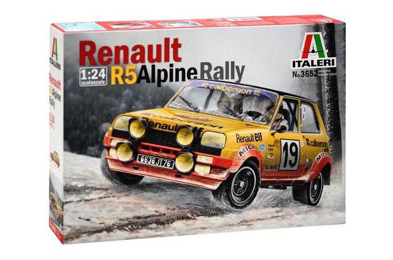 ITALERI 3652 renault R5 alpine rally échelle 1/24, Groter dan 1:32, Nieuw, Ophalen of Verzenden, Italeri
