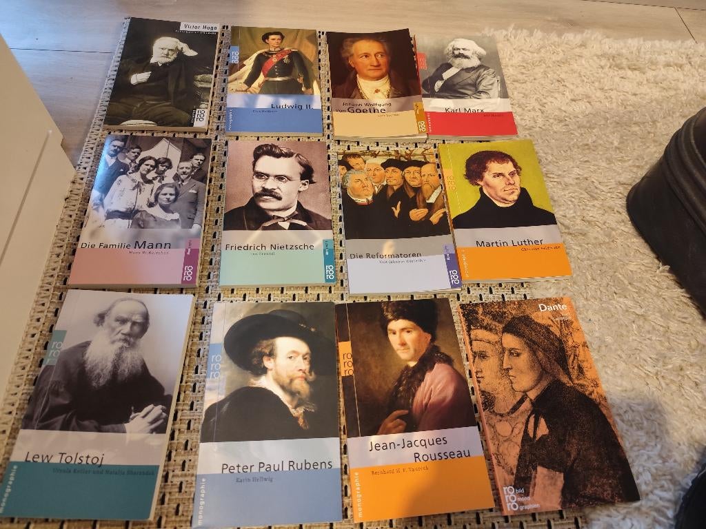 Lot Rowohlt monographien, Boeken, Ophalen, Gelezen