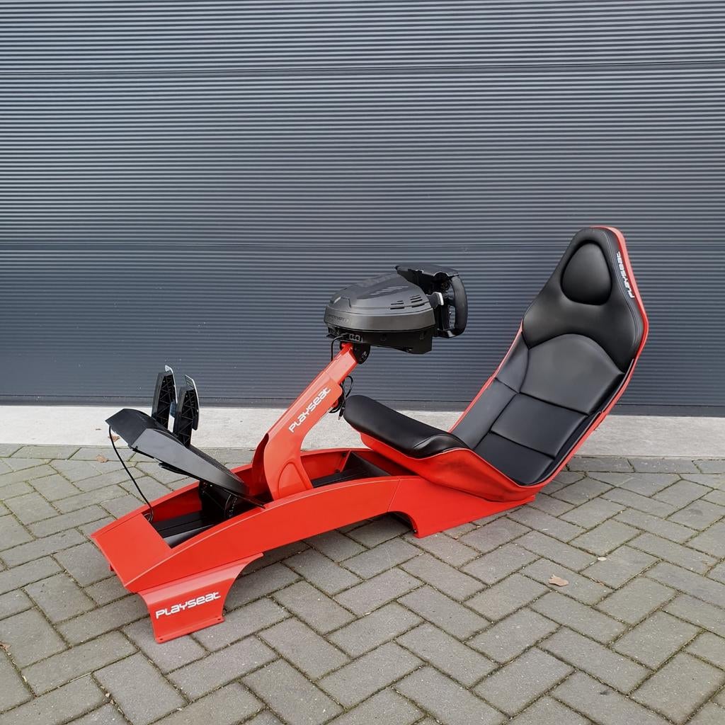 Playseat F1 Rood + F1 stuur +  Thrustmaster T300 RS, Enlèvement, Reconditionné