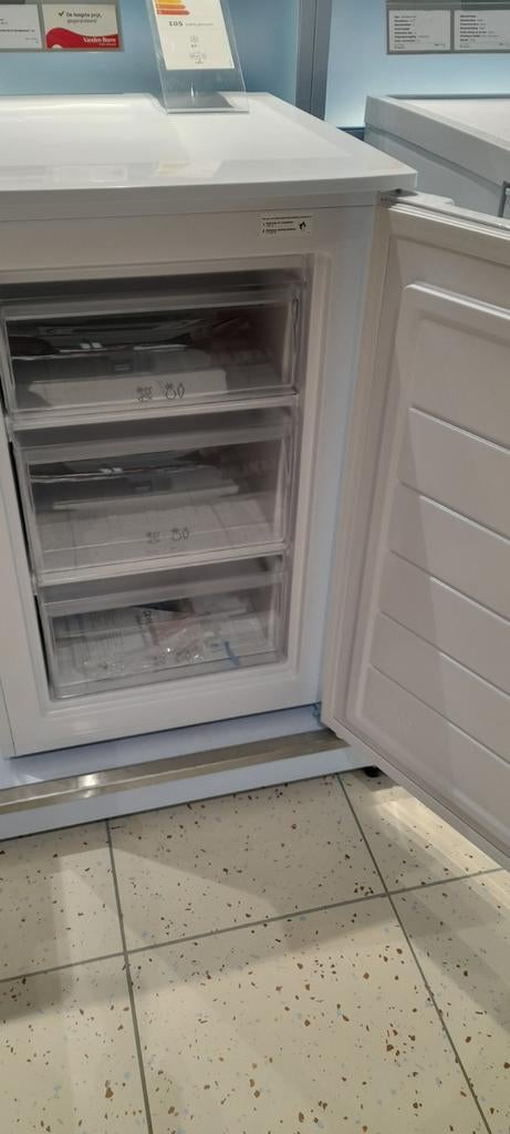 Diepvries nieuw, Ophalen