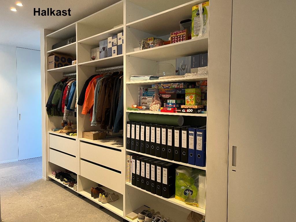 Kasten, Huis en Inrichting, Kasten | Kleerkasten, Zo goed als nieuw, 200 cm of meer, 200 cm of meer, 50 tot 75 cm, Met lade(s)