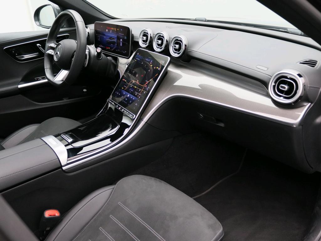 Mercedes-Benz C-klasse 180 AMG Line Estate + PANORAMISCH DAK, Automaat, Zwart, 4 cilinders, https://public.car-pass.be/vhr/d065bac7-5303-40b6-a977-670c513ea7b8