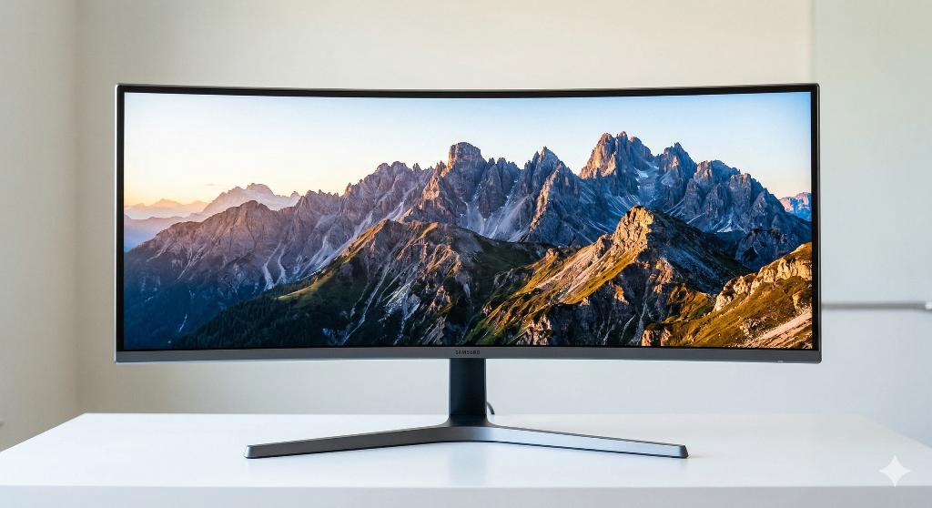 Samsung Odyssey C49RG90 – 49 inch Super Ultrawide, Computers en Software, Monitoren, 101 t/m 150 Hz, Nieuw, Minder dan 1 ms, Ultra HD (4K)