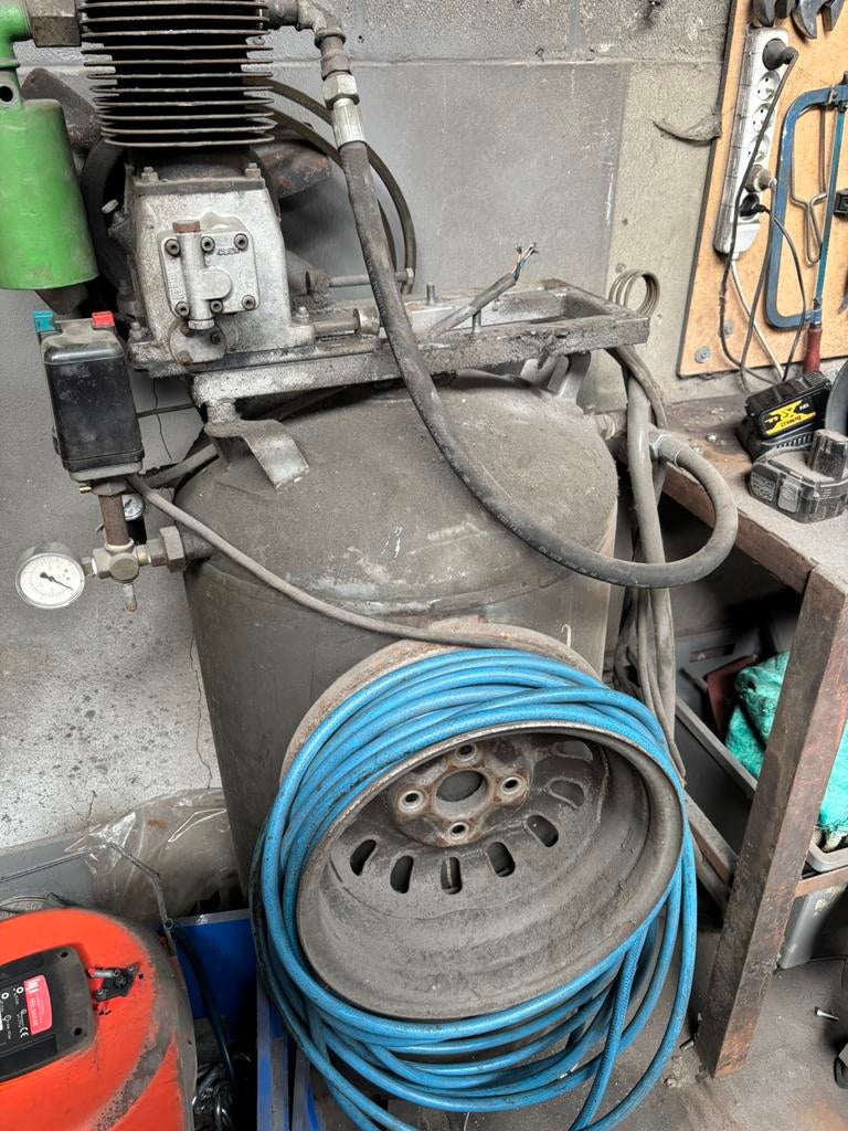 Compressorvat 200 liter, 100 liter of meer, Ophalen, Zo goed als nieuw, 10 bar of meer