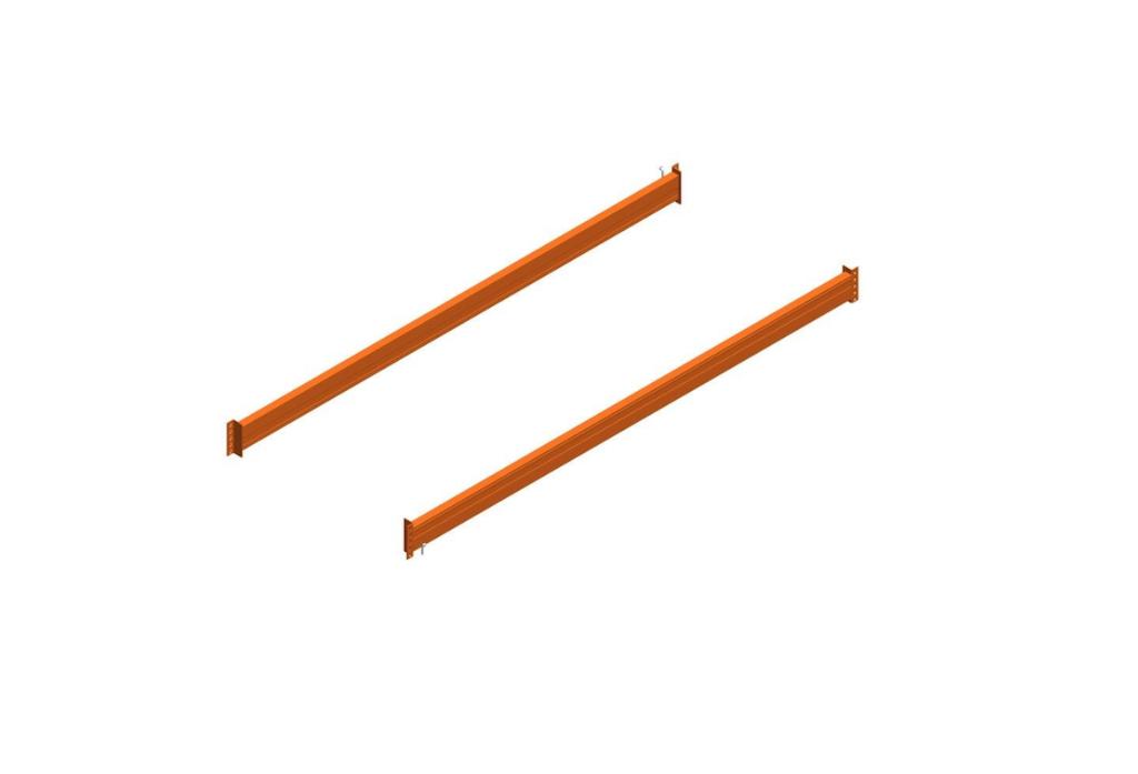 Poutres de rayonnage orange/jaune (2690x80x50mm) à vendre !, Enlèvement