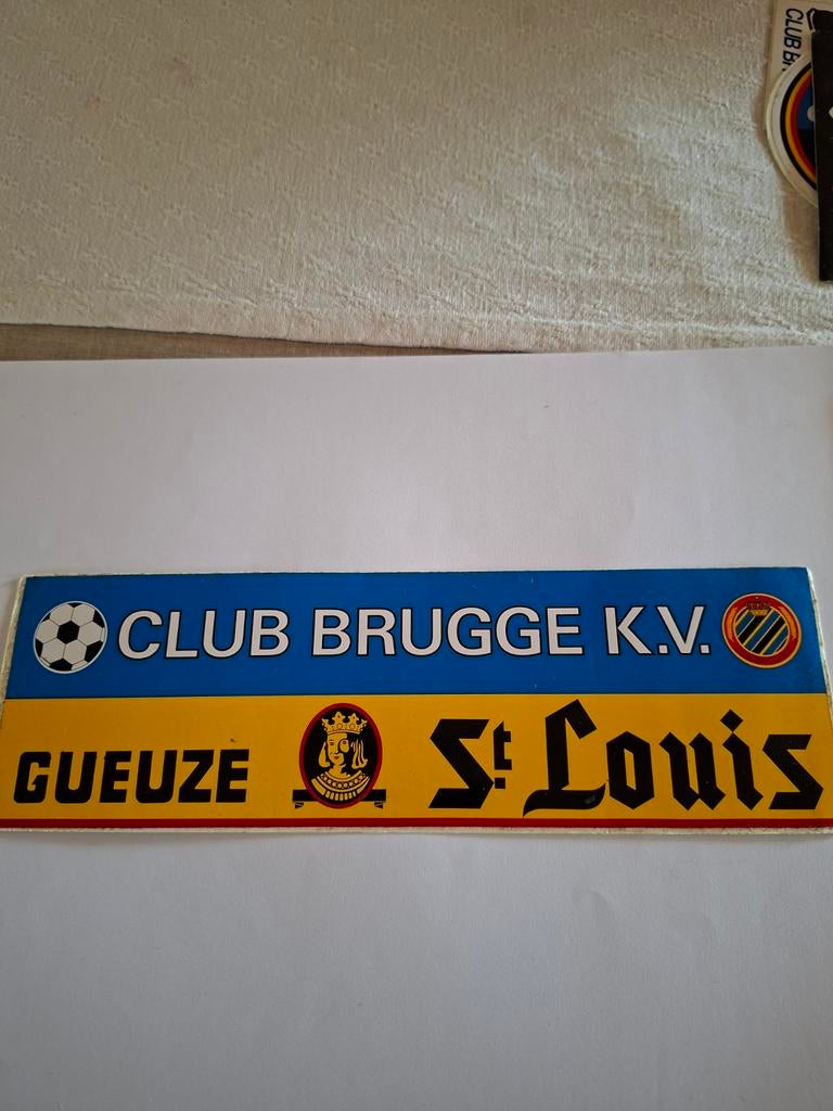Oude sticker club brugge
GUEUZE ST LOUIS, Verzamelen, Ophalen of Verzenden