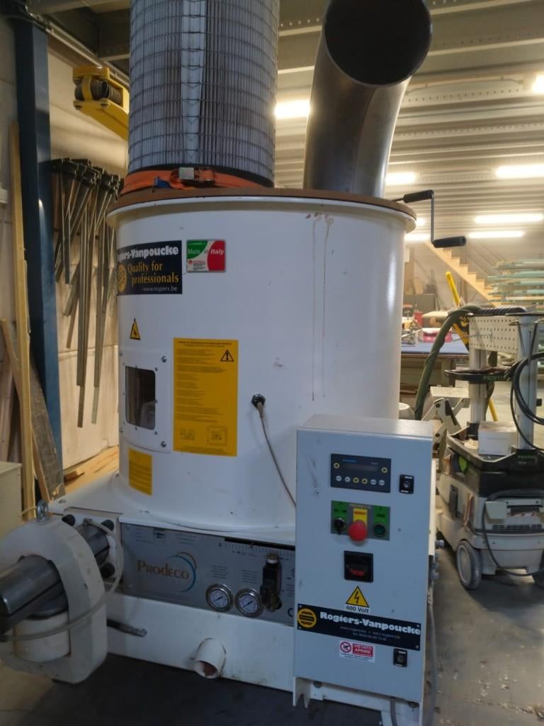 pers brikettenpers Prodeco E60S, Ophalen, Gebruikt