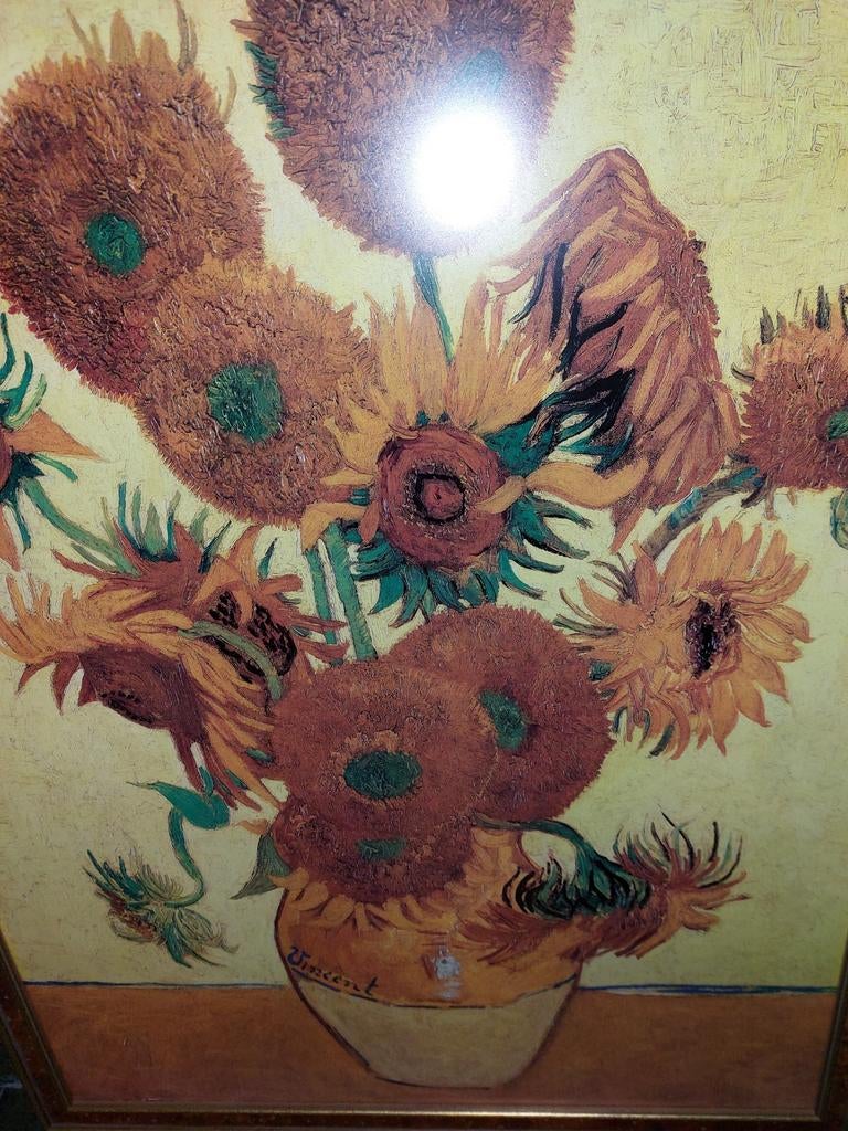 Mooie schilderij print van Vincent van Gogh, Antiek en Kunst, Ophalen of Verzenden
