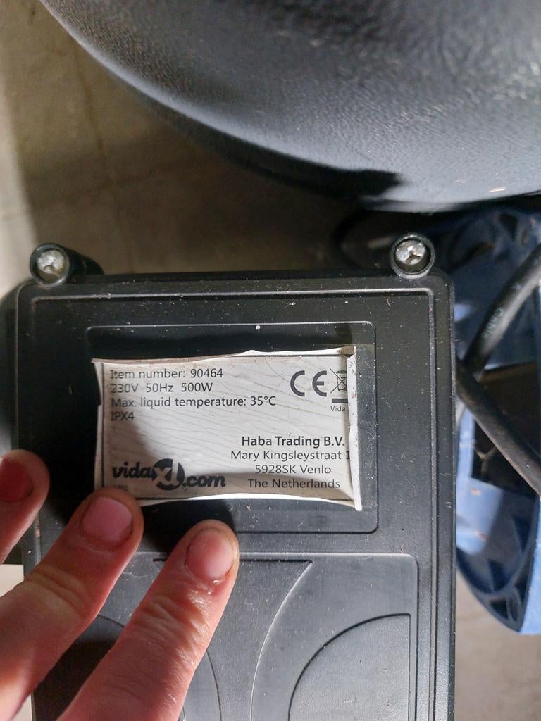 Zandfilter met pomp voor zwembad of vijver, Ophalen, Gebruikt, Filter