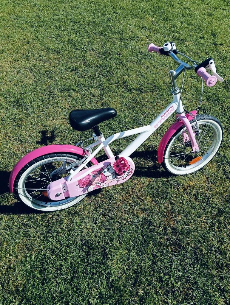 B'twin meisjesfiets 16 inch Docto girl, Fietsen en Brommers, Ophalen