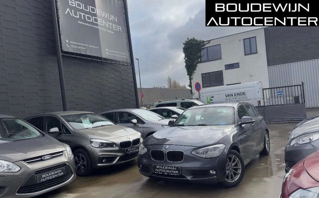 Bmw 1 Serie 1.6Benzine AUTOMAAT 2011 170.xxxkm Topstaat, Automaat, Zwart, 5 deurs, https://public.car-pass.be/vhr/61240180-234f-4c4d-94f5-52f9d5f55593