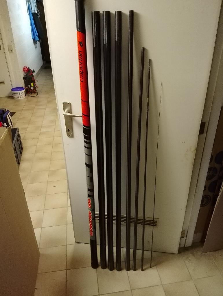 Vaste hengel carpelan 11m, Watersport en Boten, Hengelsport | Witvissen, Ophalen, Zo goed als nieuw, Vaste hengel