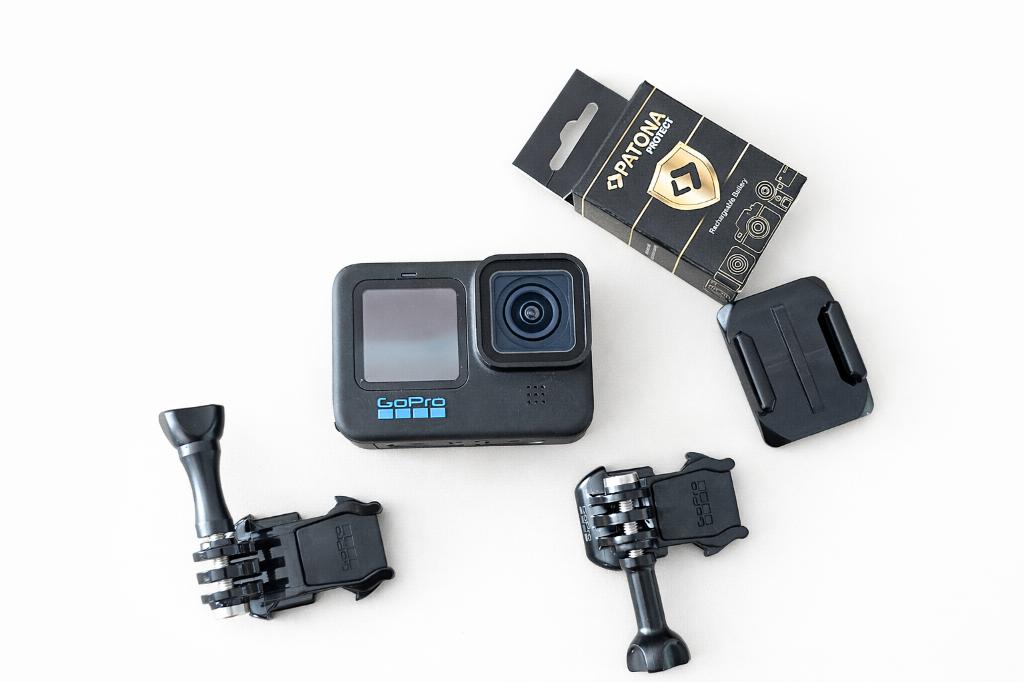 GoPro HERO10 Black — Uitstekende staat + accessoires, Ophalen of Verzenden, Gebruikt, GoPro