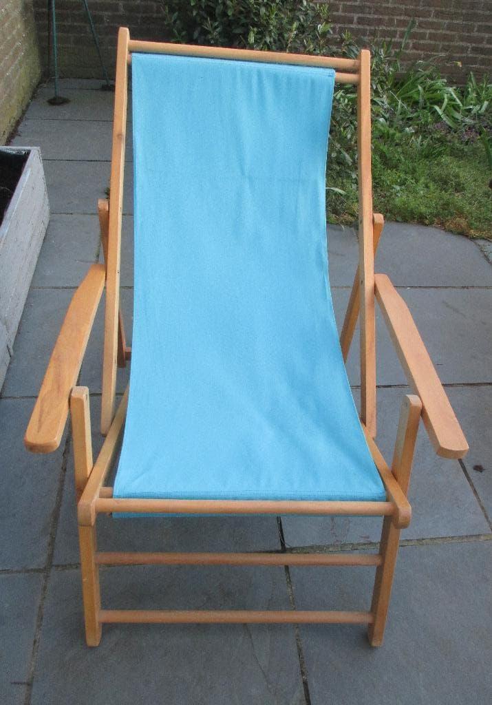 strandstoelen, Ophalen, Gebruikt, Hout, Stapelbaar