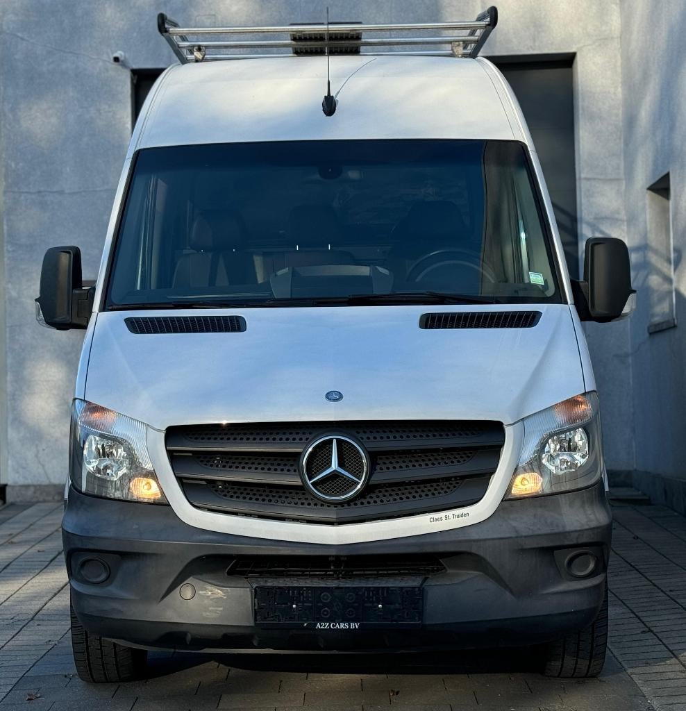 Mercedes Sprinter 319 CDI 3.0 v6 2015 AUTOMATIQUE EURO 6 btw, Autos, Camionnettes & Utilitaires, Achat, Euro 6, Noir, 6 cylindres