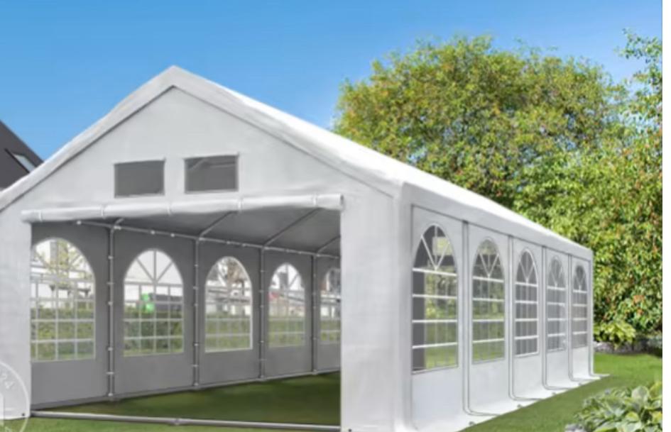 Partytent 4x8m te huur, Tuin en Terras, Partytenten, Ophalen, Opvouwbaar, Partytent, Nieuw