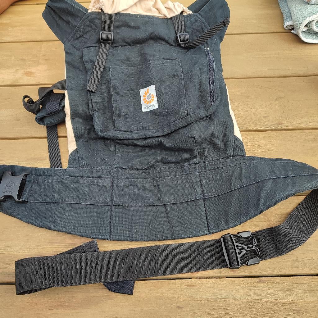 Draagzak Ergobaby, Kinderen en Baby's, Ophalen of Verzenden, Gebruikt, Rug, Draagzak