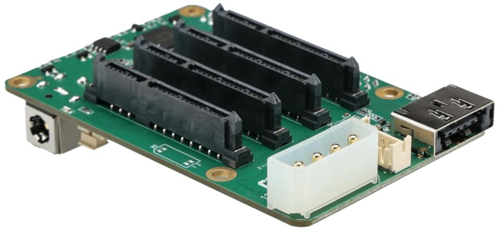 Radxa Penta SATA HAT voor Raspberry Pi 5 – Nieuw, Hobby en Vrije tijd, Elektronica-componenten, Ophalen of Verzenden, Nieuw