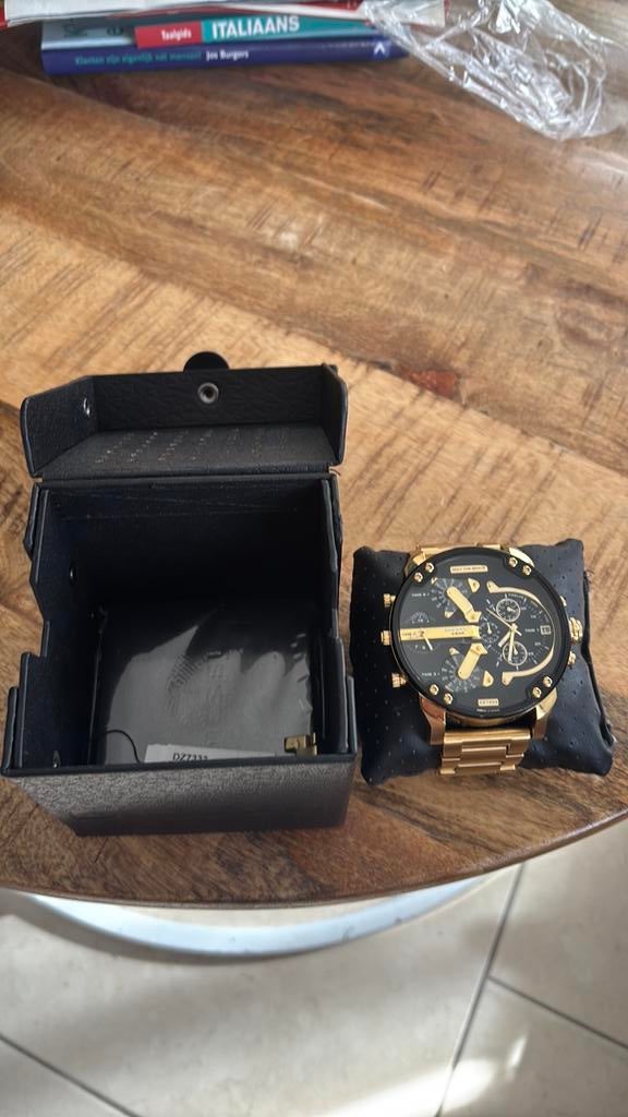 Diesel horloge Dz7333 mr Daddy 2.0, Handtassen en Accessoires, Horloges | Heren, Ophalen, Zo goed als nieuw, Polshorloge, Overige merken