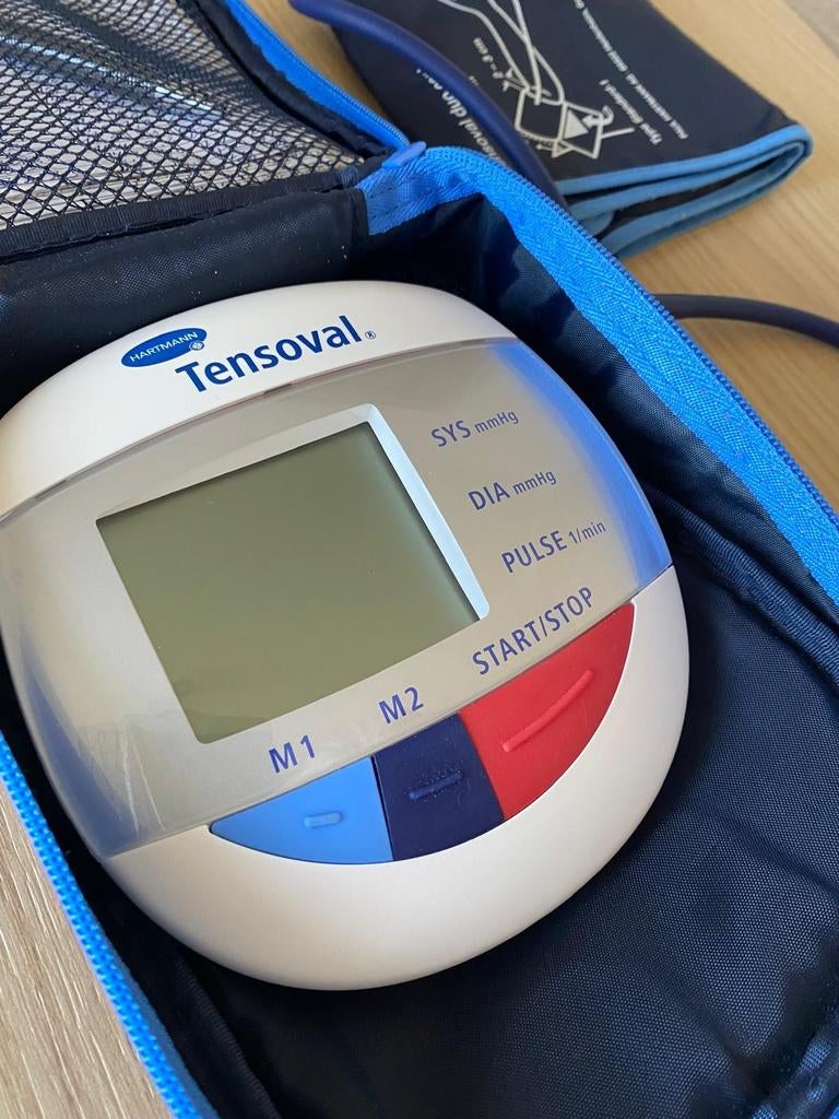 Hartmann Tensoval bloeddrukmeter, Sport en Fitness, Hartslagmeters, Ophalen, Gebruikt