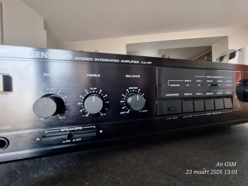 Kenwood KA-57L Versterker– Vintage Kracht –Japanse kwaliteit, Audio, Tv en Foto, Versterkers en Ontvangers, Ophalen, Stereo