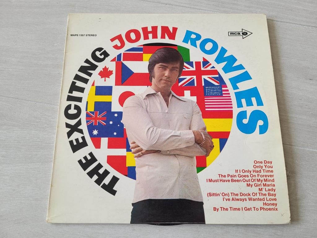 Vinyl The exciting John Rowles, Cd's en Dvd's, Ophalen of Verzenden, Gebruikt