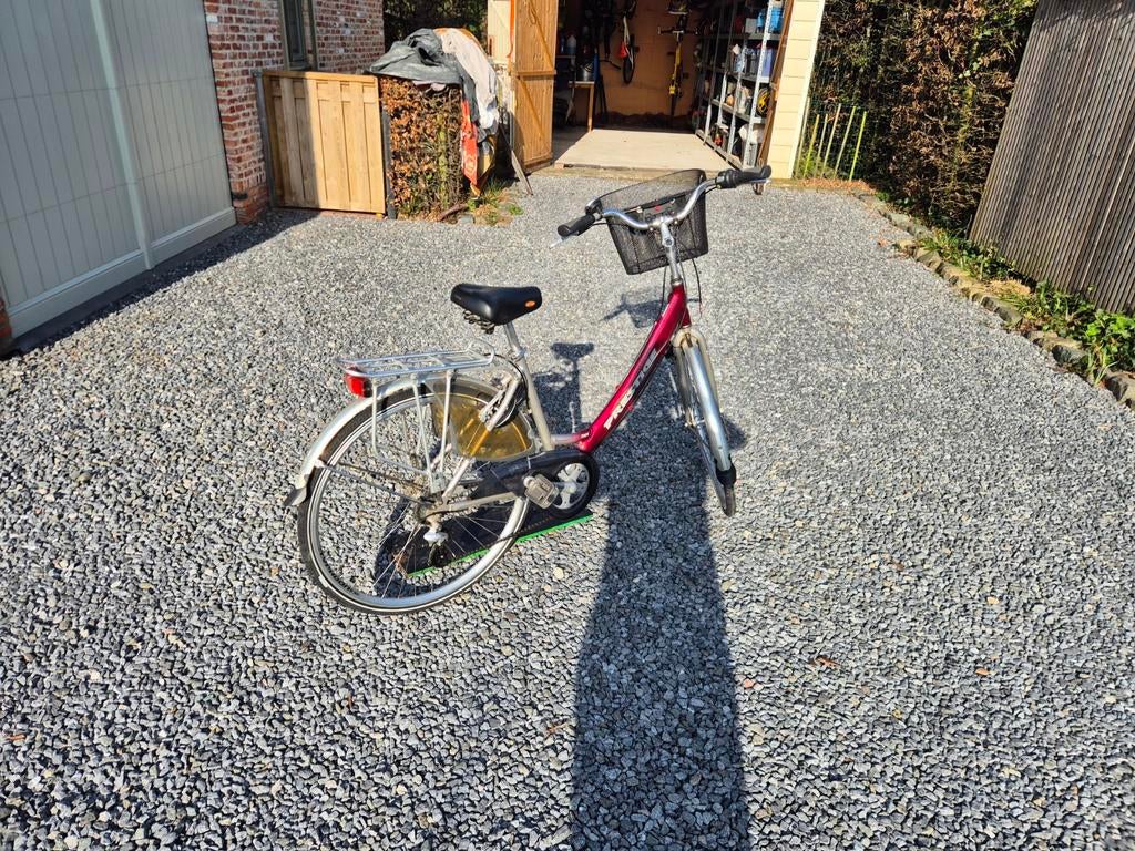 Mooie damesfiets, Ophalen