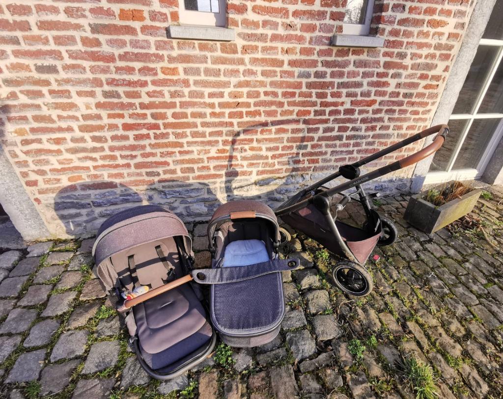 Poussette maxi cosi 3 en 1, Kinderen en Baby's, Kinderwagens en Combinaties, Gebruikt, Kinderwagen, Maxi-Cosi, Met autostoeltje