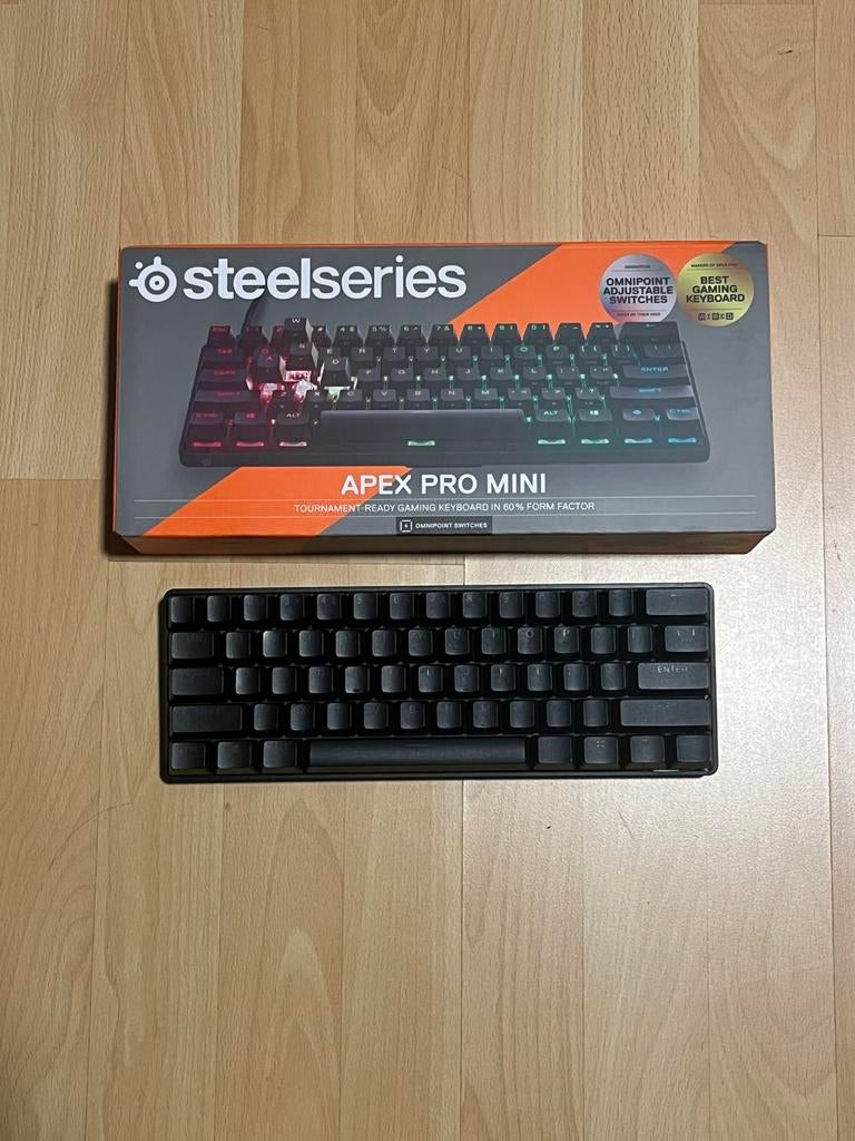 Steelseries Apex pro mini (qwerty), Computers en Software, Ophalen, Gebruikt, Gaming toetsenbord, Qwerty