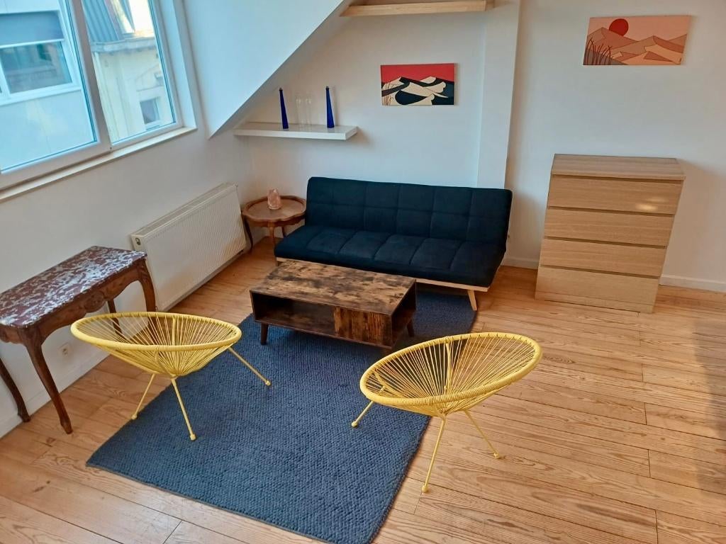 Appart 2 chambres Bruxelles-centre dispo le 1er avril, Immo, 50 m² ou plus, Bruxelles