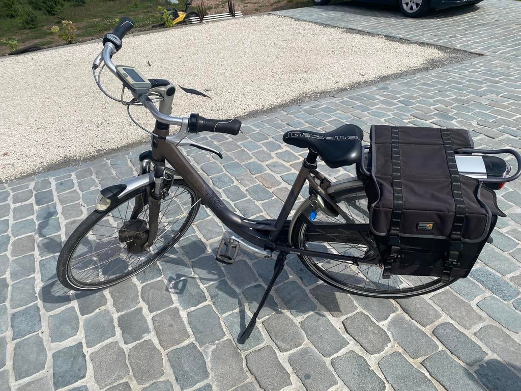Gazelle orange elektrische damesfiets, Vélos & Vélomoteurs, Vélos électriques, Comme neuf, Gazelle, Enlèvement