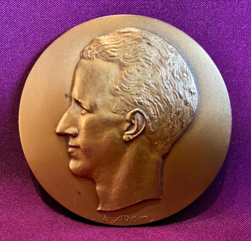 Médaille d'anniversaire d'argent du roi Baudouin., Enlèvement ou Envoi, Comme neuf, Autres types