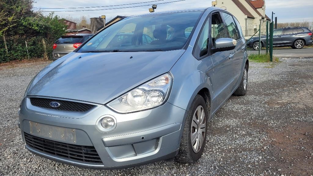 ford S-MAX 1.8tdci wordt GEKEURD AIRCO PDC 2007, Autos, Ford, Argent ou Gris, Achat, Entreprise, Boîte manuelle