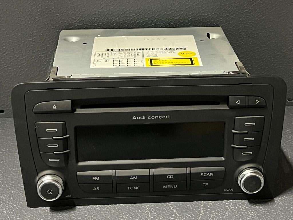 OEM Audi A3 Blaupunkt Concert 8P0 035 186 S auto radio-CD, Enlèvement ou Envoi, Comme neuf