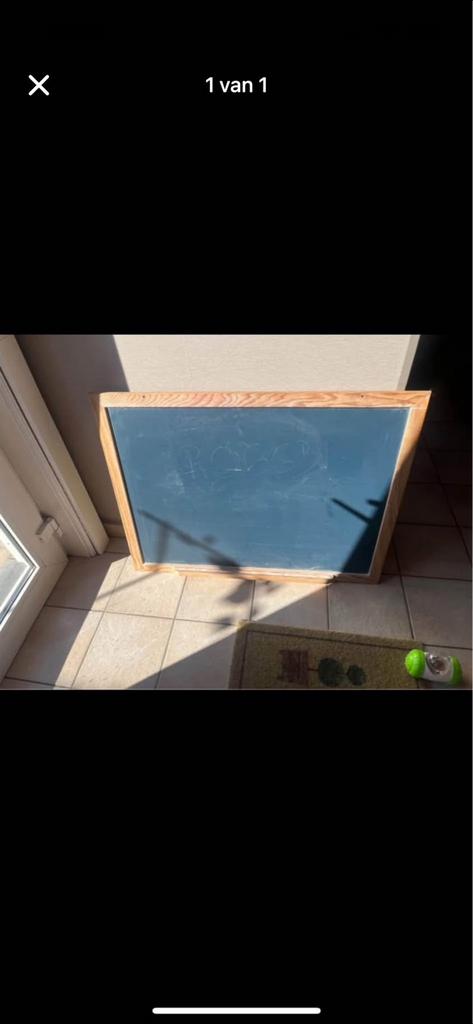 Krijtbord, Enlèvement, Utilisé, Tableau noir