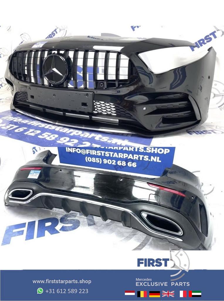 W177 A KLASSE 2022 AMG PAKKET BUMPER SET Origineel Mercedes