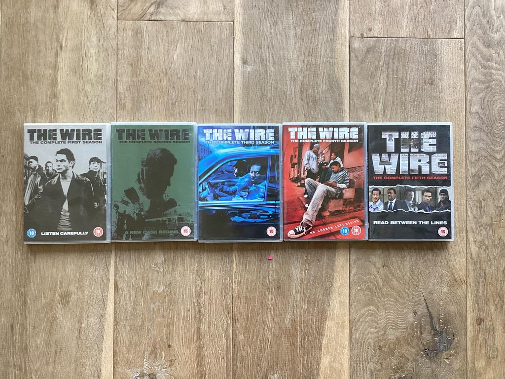 The wire volledige collectie, Cd's en Dvd's, Ophalen, Zo goed als nieuw