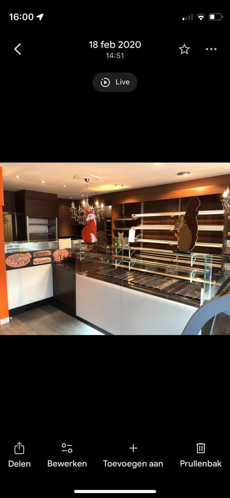 Bakkerij, Zakelijke goederen, Ophalen, Gebruikt, Horecatextiel